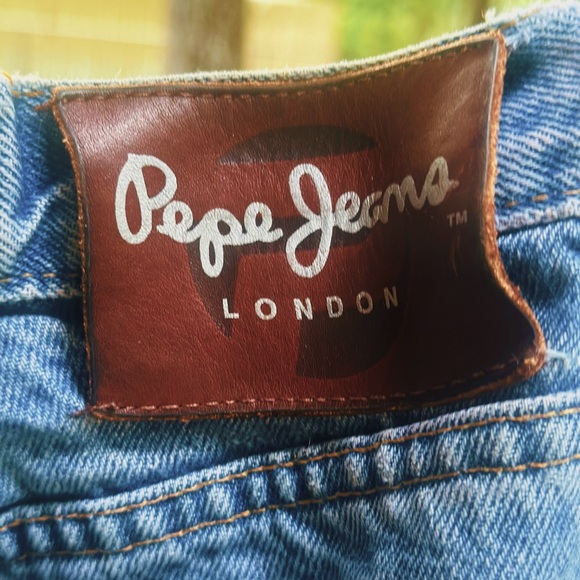PEPE LONDON triple button high waisted jeans!! - Picture 3 of 4